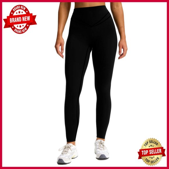 Pants - High Waisted Workout Leggings Tummy Control Hidden Scrunch Butt Lifting 26"